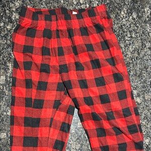 Wondershop Red and Black Plaid Men's Pajama Pants